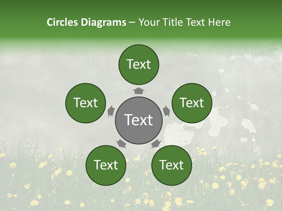 Grass Culture Textured PowerPoint Template