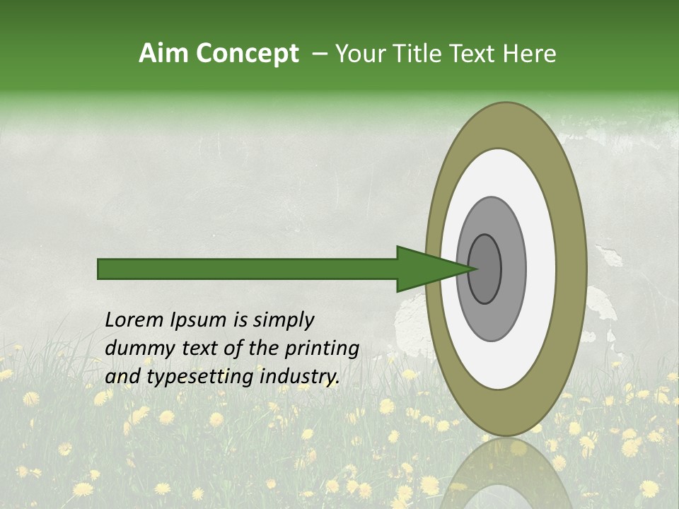 Grass Culture Textured PowerPoint Template