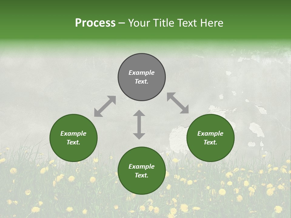 Grass Culture Textured PowerPoint Template