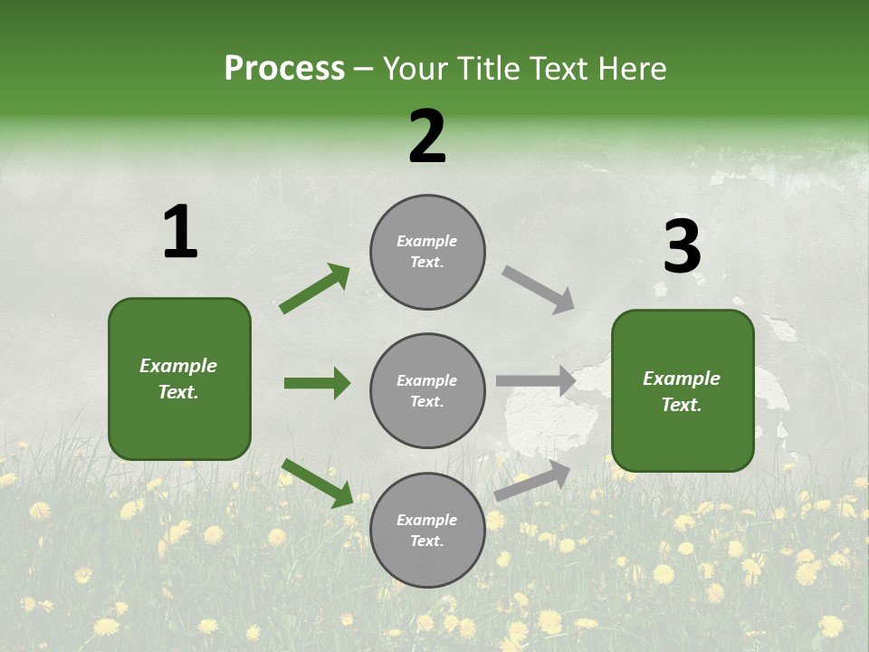 Grass Culture Textured PowerPoint Template
