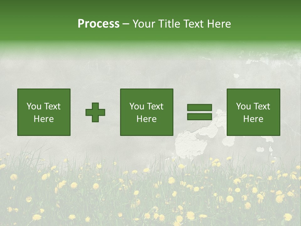 Grass Culture Textured PowerPoint Template