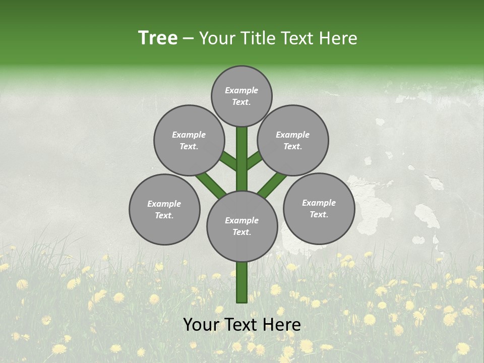 Grass Culture Textured PowerPoint Template