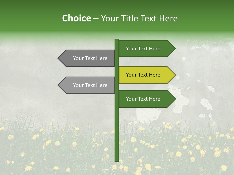 Grass Culture Textured PowerPoint Template