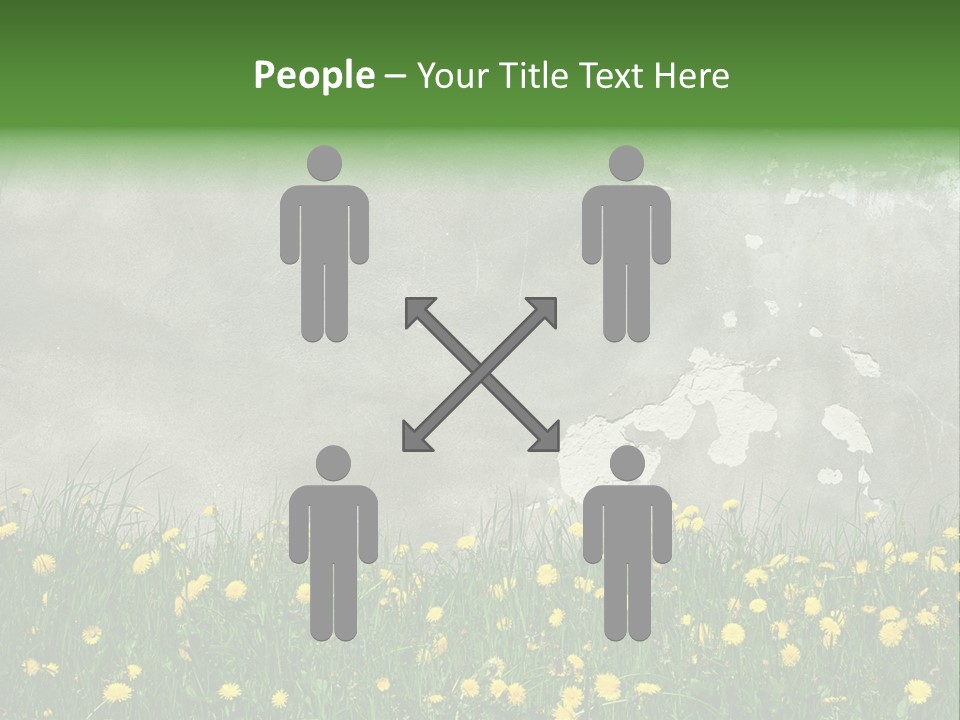 Grass Culture Textured PowerPoint Template
