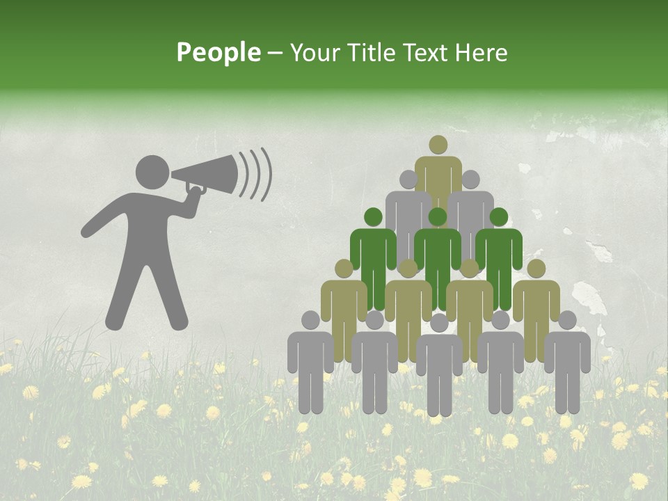 Grass Culture Textured PowerPoint Template