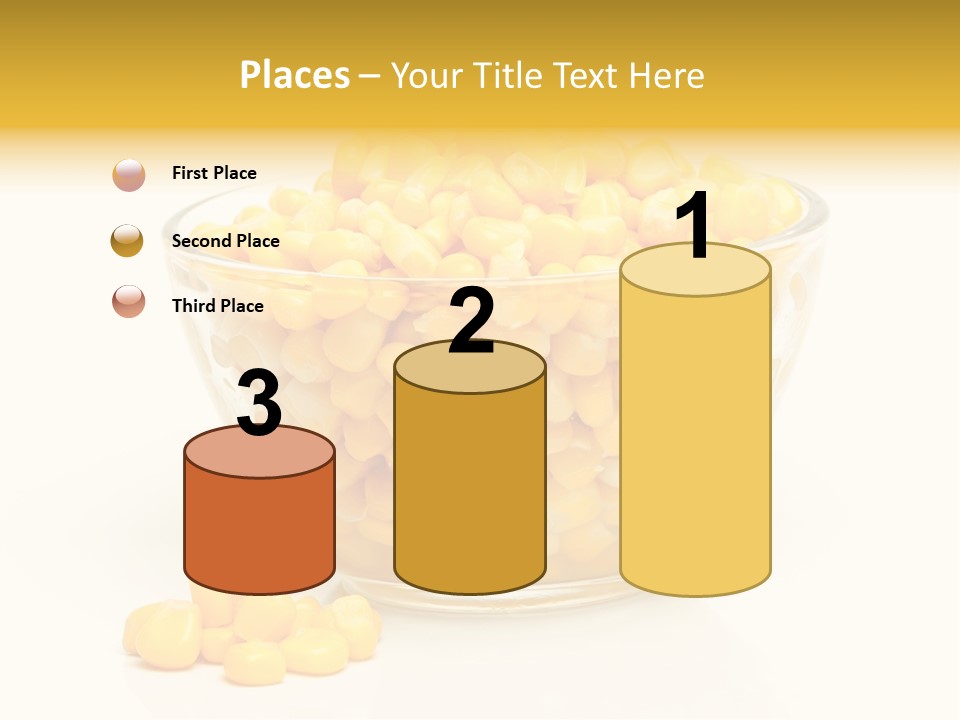 Tinned Preparation White Background PowerPoint Template