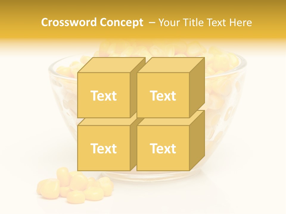 Tinned Preparation White Background PowerPoint Template