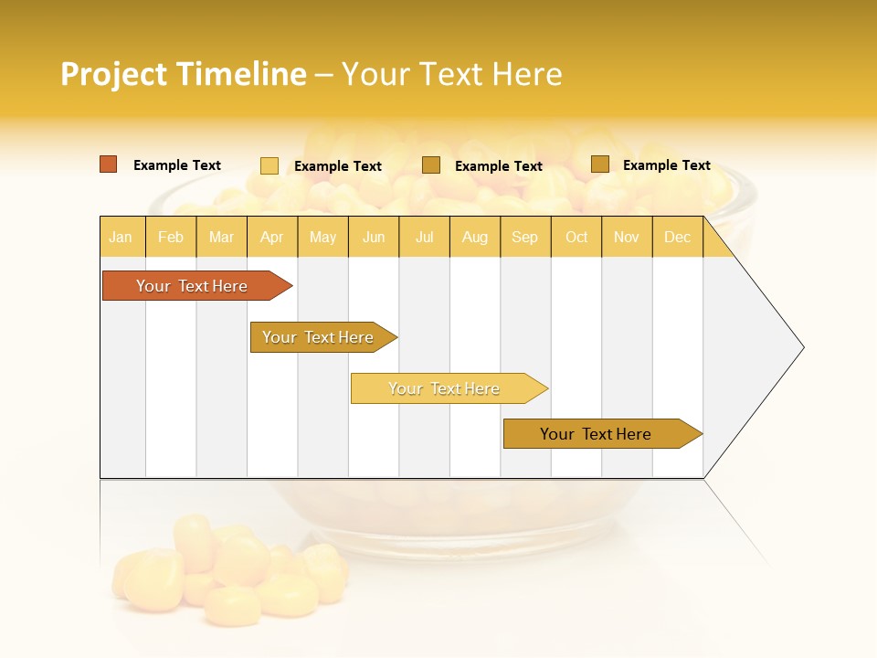 Tinned Preparation White Background PowerPoint Template