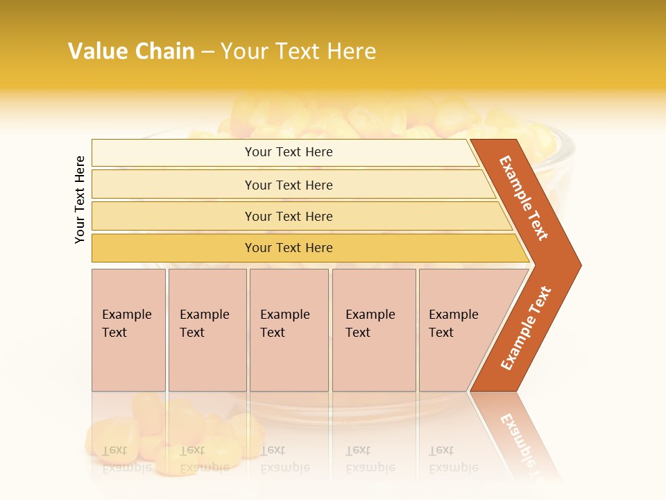 Tinned Preparation White Background PowerPoint Template