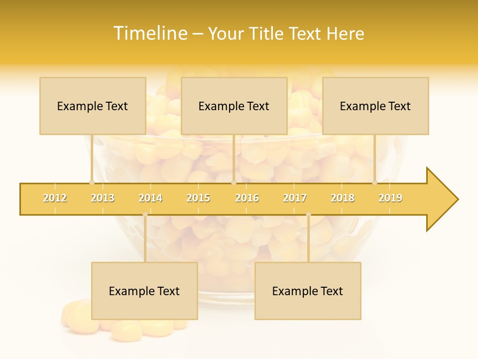 Tinned Preparation White Background PowerPoint Template