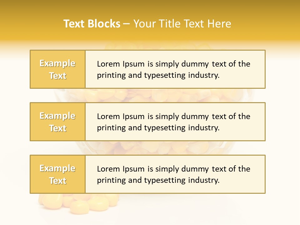 Tinned Preparation White Background PowerPoint Template