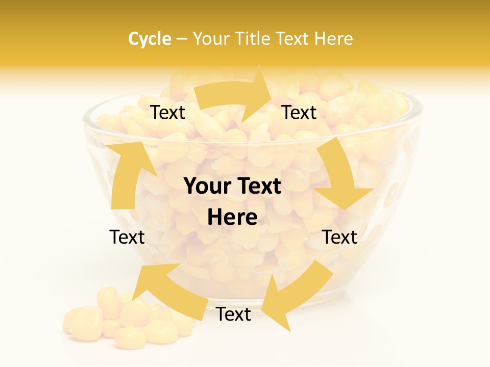 Tinned Preparation White Background PowerPoint Template