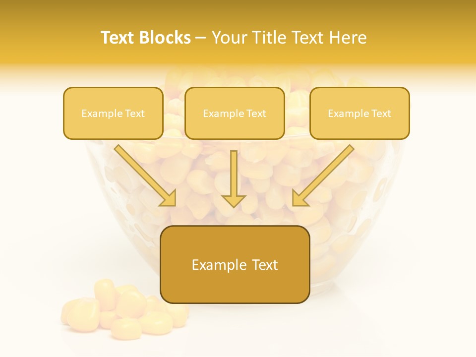 Tinned Preparation White Background PowerPoint Template