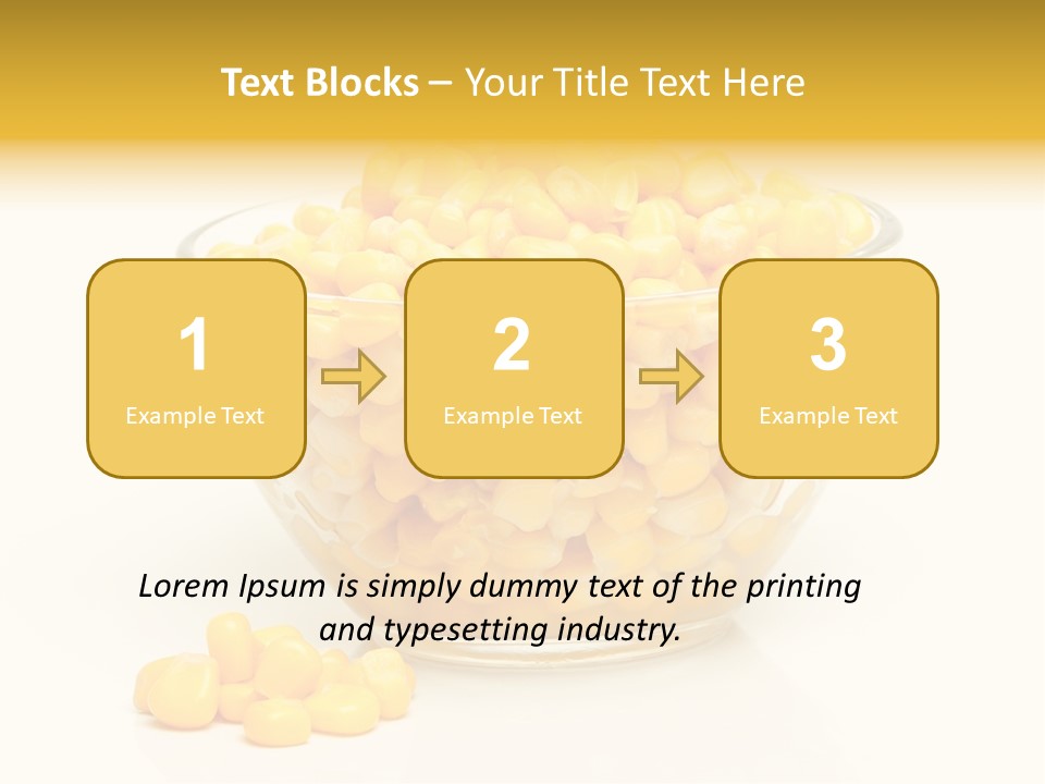 Tinned Preparation White Background PowerPoint Template