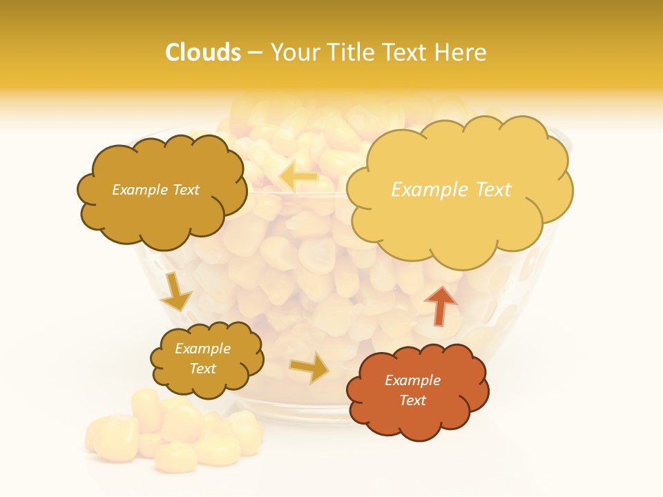 Tinned Preparation White Background PowerPoint Template