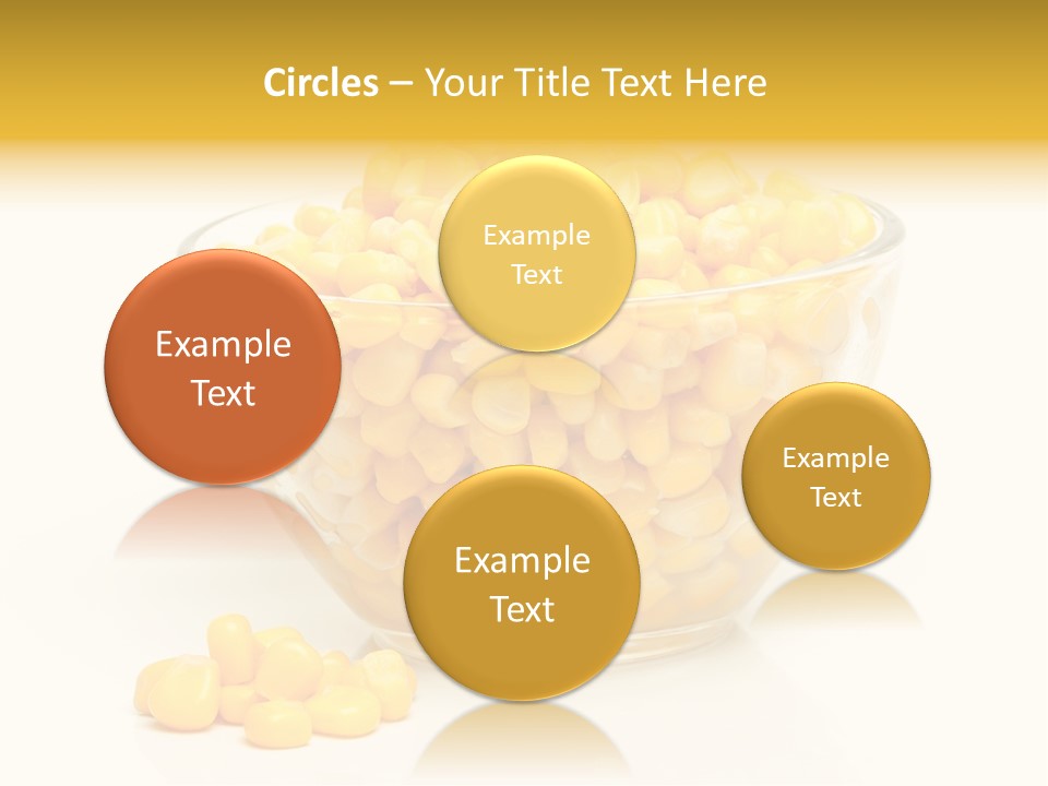 Tinned Preparation White Background PowerPoint Template