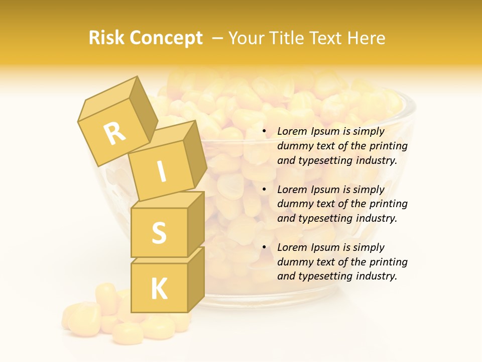 Tinned Preparation White Background PowerPoint Template