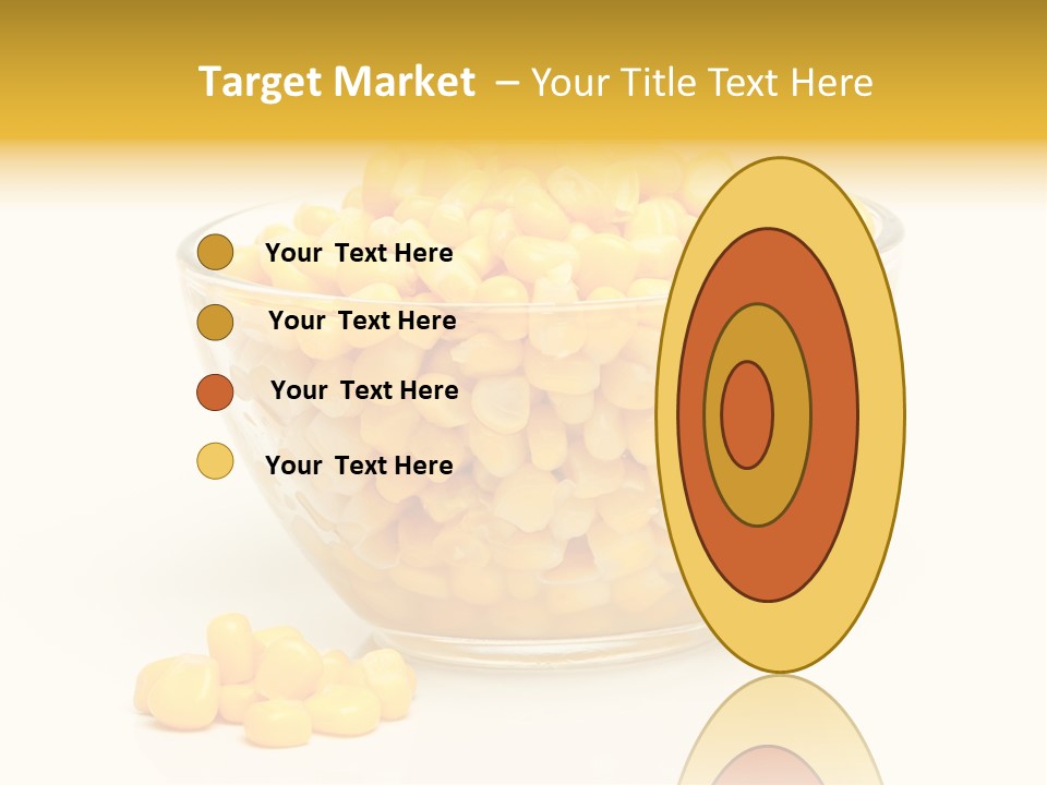 Tinned Preparation White Background PowerPoint Template