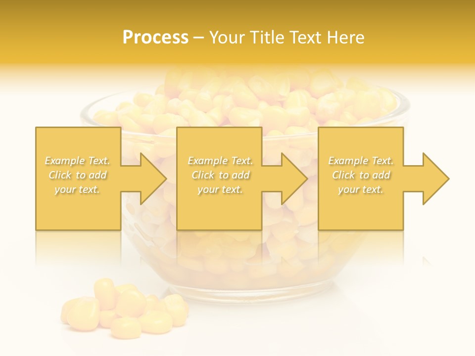 Tinned Preparation White Background PowerPoint Template