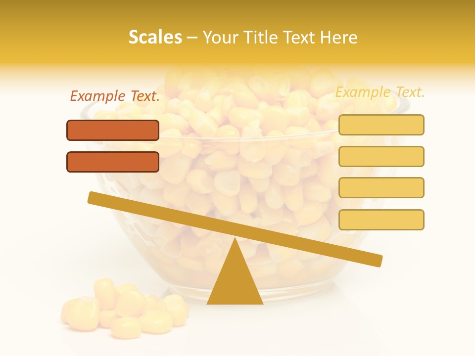 Tinned Preparation White Background PowerPoint Template