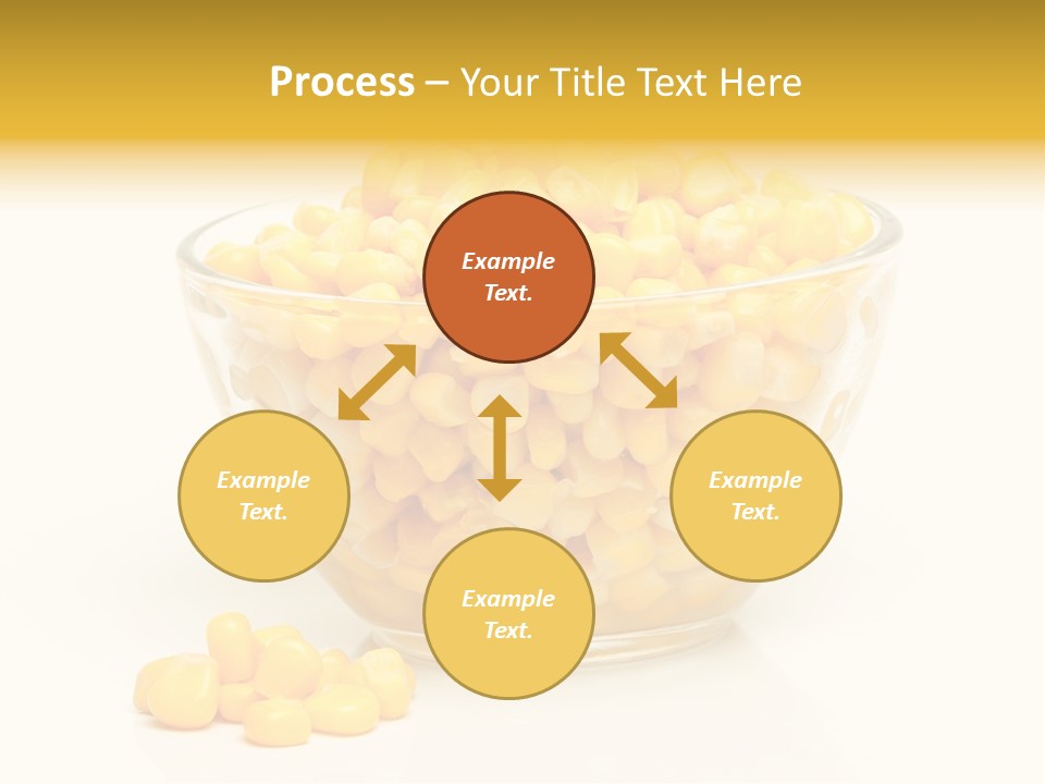 Tinned Preparation White Background PowerPoint Template