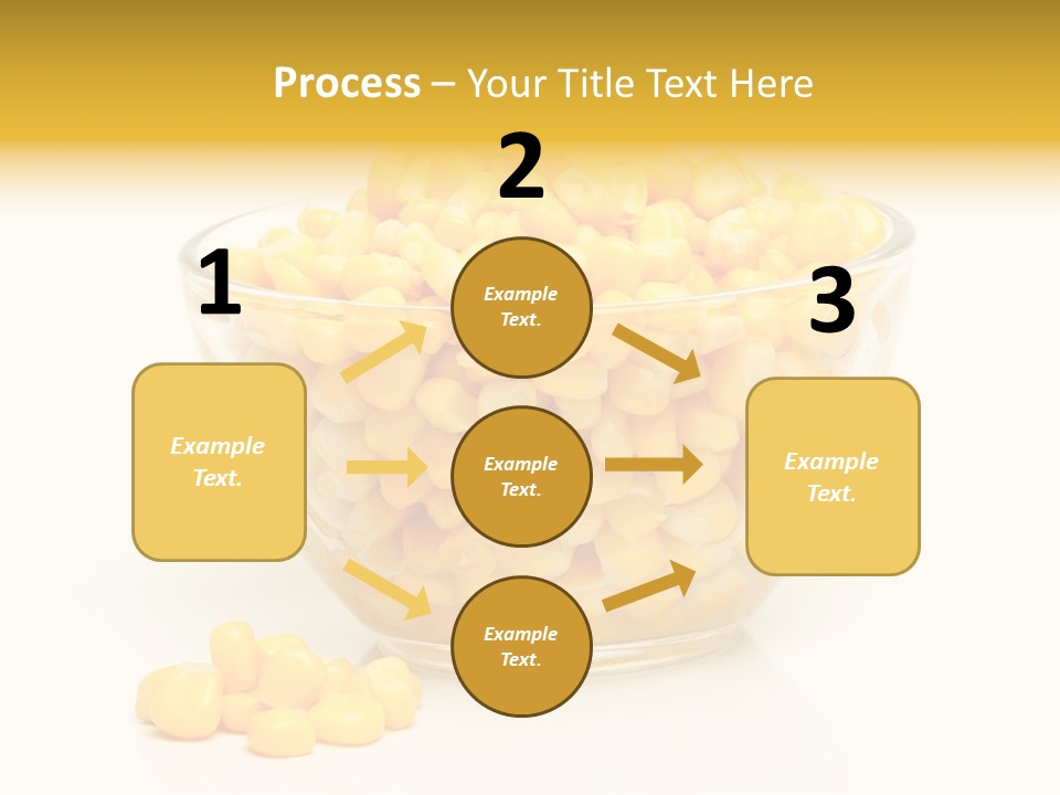 Tinned Preparation White Background PowerPoint Template