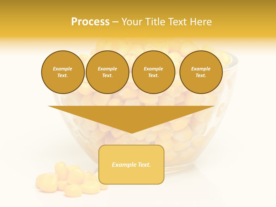 Tinned Preparation White Background PowerPoint Template