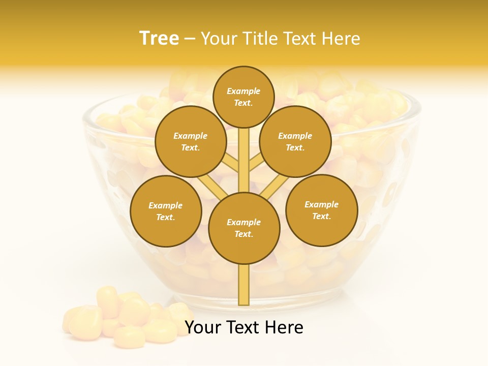 Tinned Preparation White Background PowerPoint Template