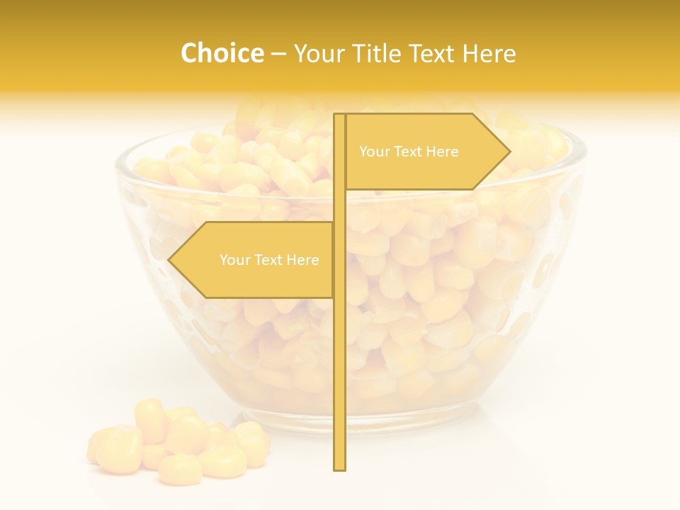 Tinned Preparation White Background PowerPoint Template