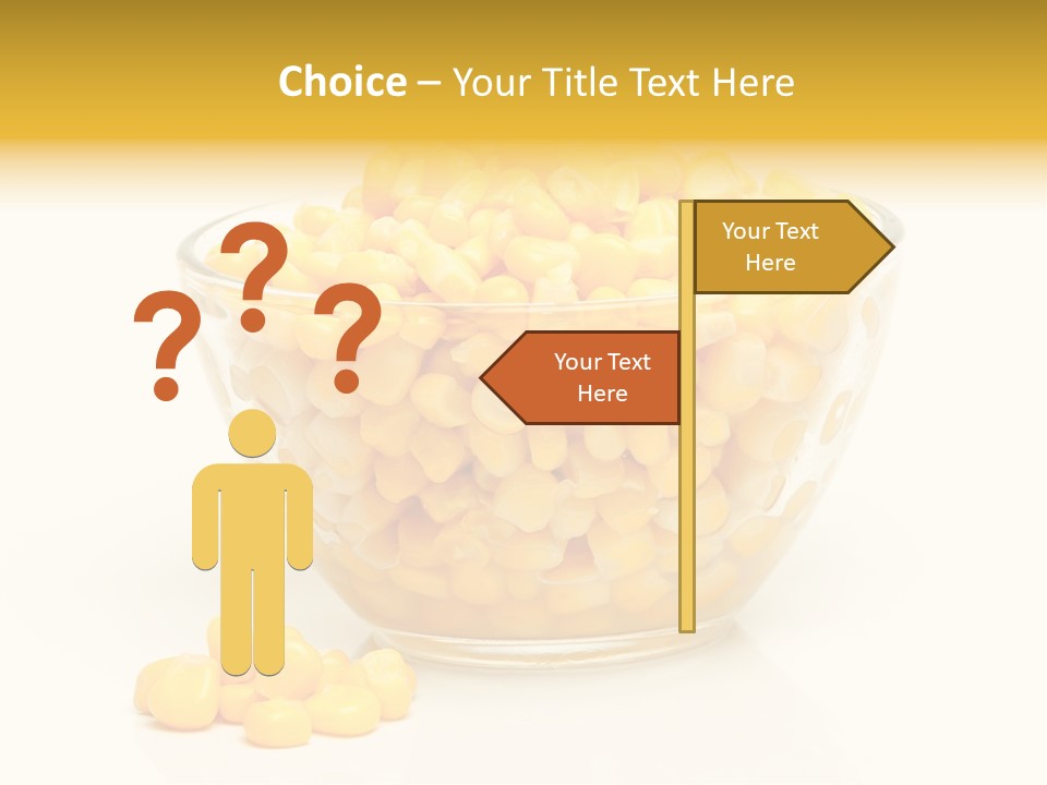 Tinned Preparation White Background PowerPoint Template