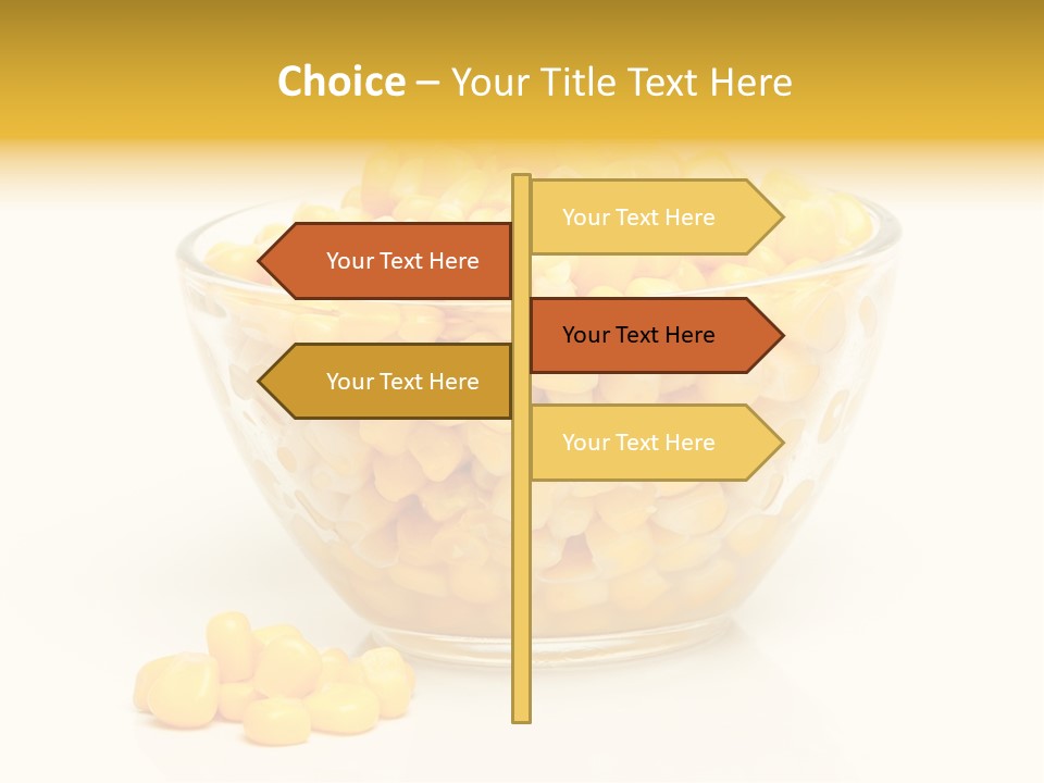 Tinned Preparation White Background PowerPoint Template