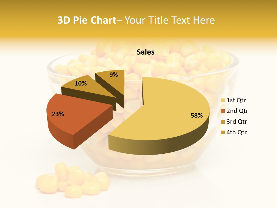 Tinned Preparation White Background PowerPoint Template