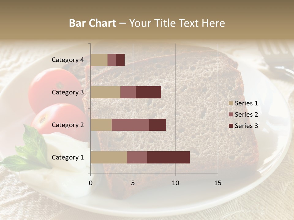Crust Brown Cheese PowerPoint Template
