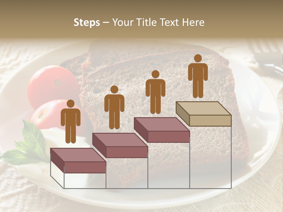 Crust Brown Cheese PowerPoint Template
