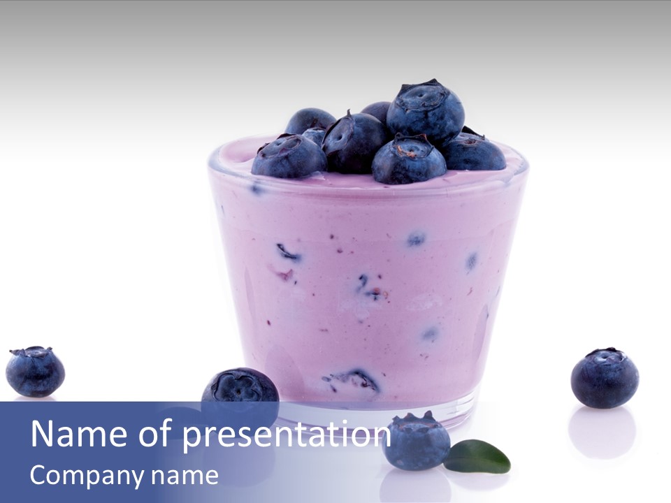 Juice Sweet Food Breakfast PowerPoint Template