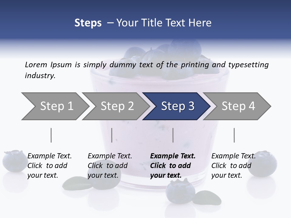 Juice Sweet Food Breakfast PowerPoint Template