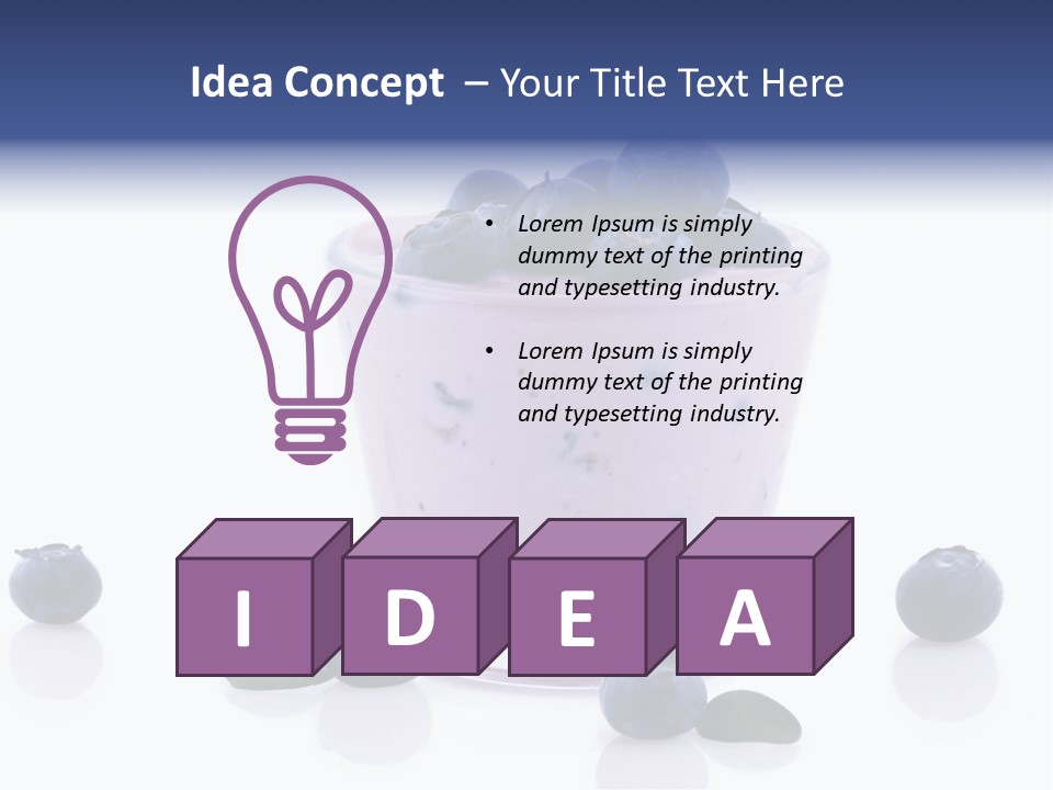 Juice Sweet Food Breakfast PowerPoint Template