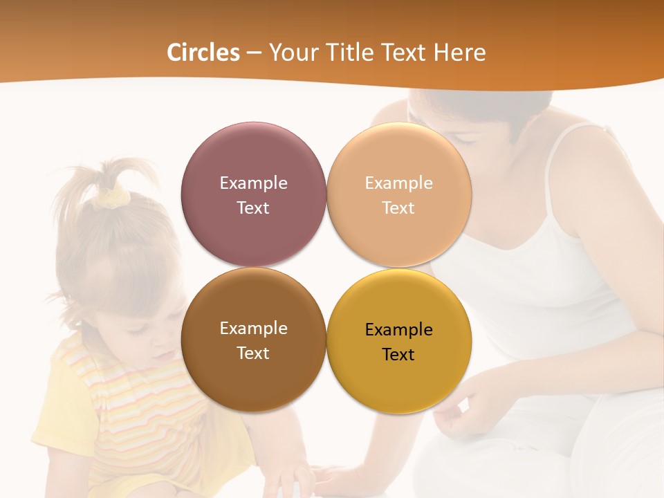 Male Clip Art Kid PowerPoint Template