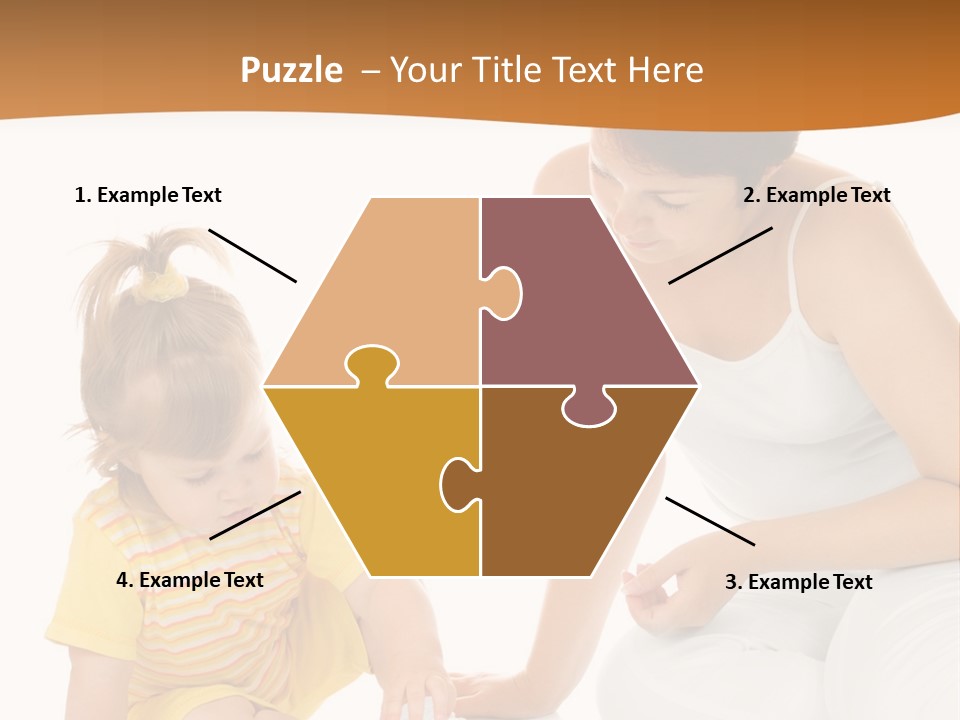 Male Clip Art Kid PowerPoint Template