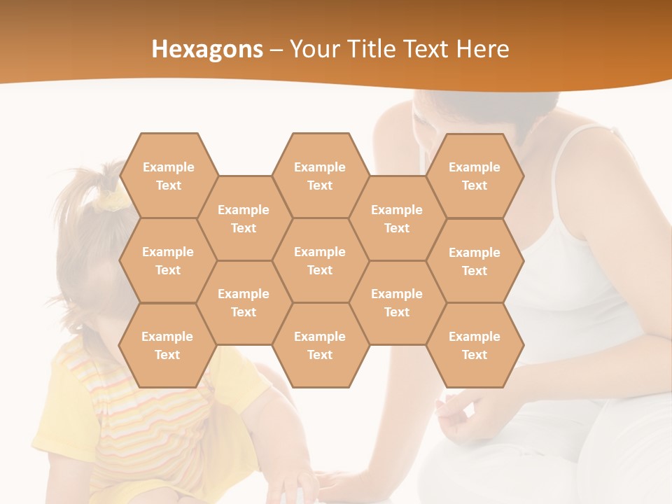 Male Clip Art Kid PowerPoint Template