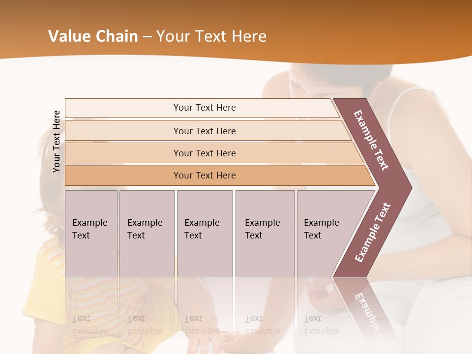 Male Clip Art Kid PowerPoint Template
