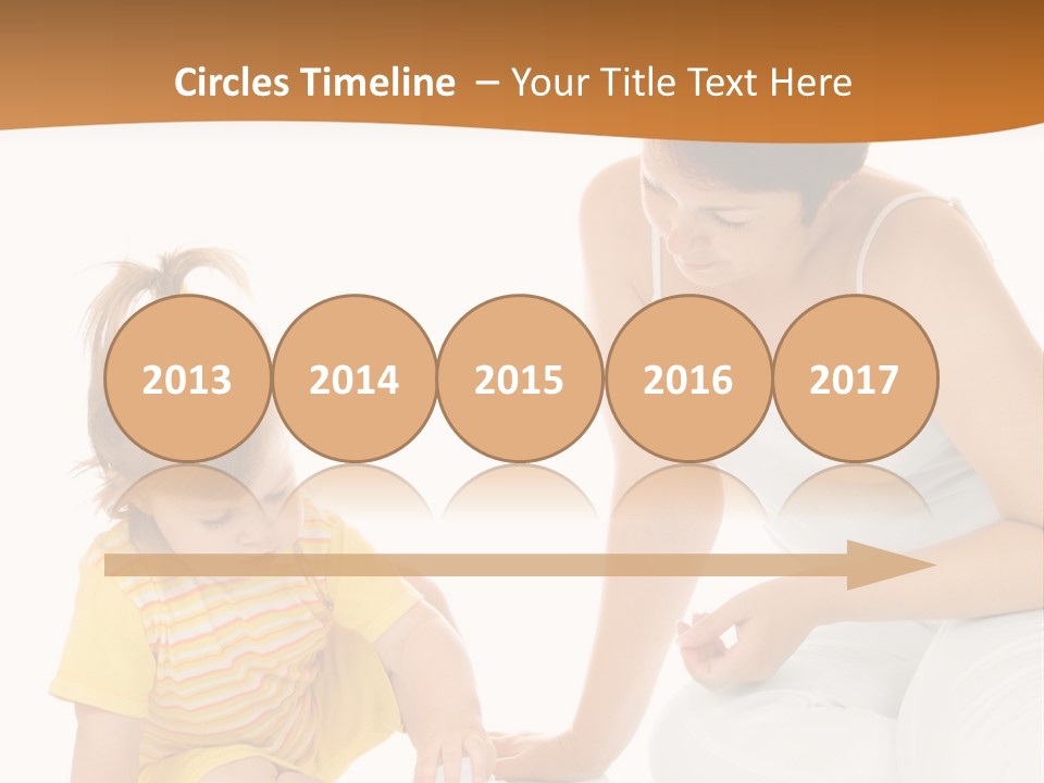 Male Clip Art Kid PowerPoint Template