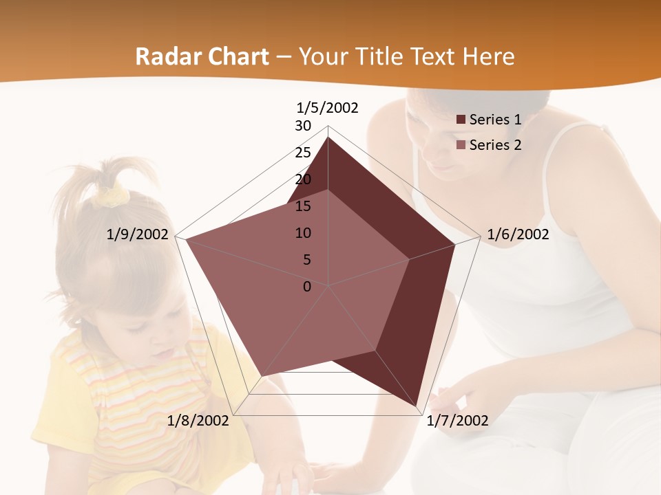 Male Clip Art Kid PowerPoint Template