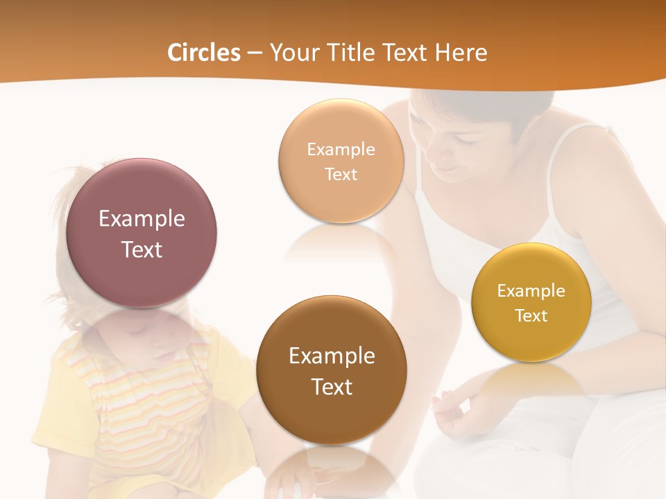 Male Clip Art Kid PowerPoint Template