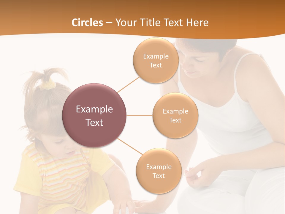 Male Clip Art Kid PowerPoint Template