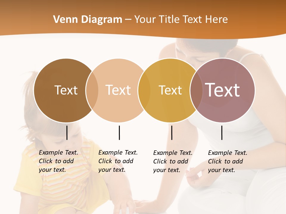Male Clip Art Kid PowerPoint Template