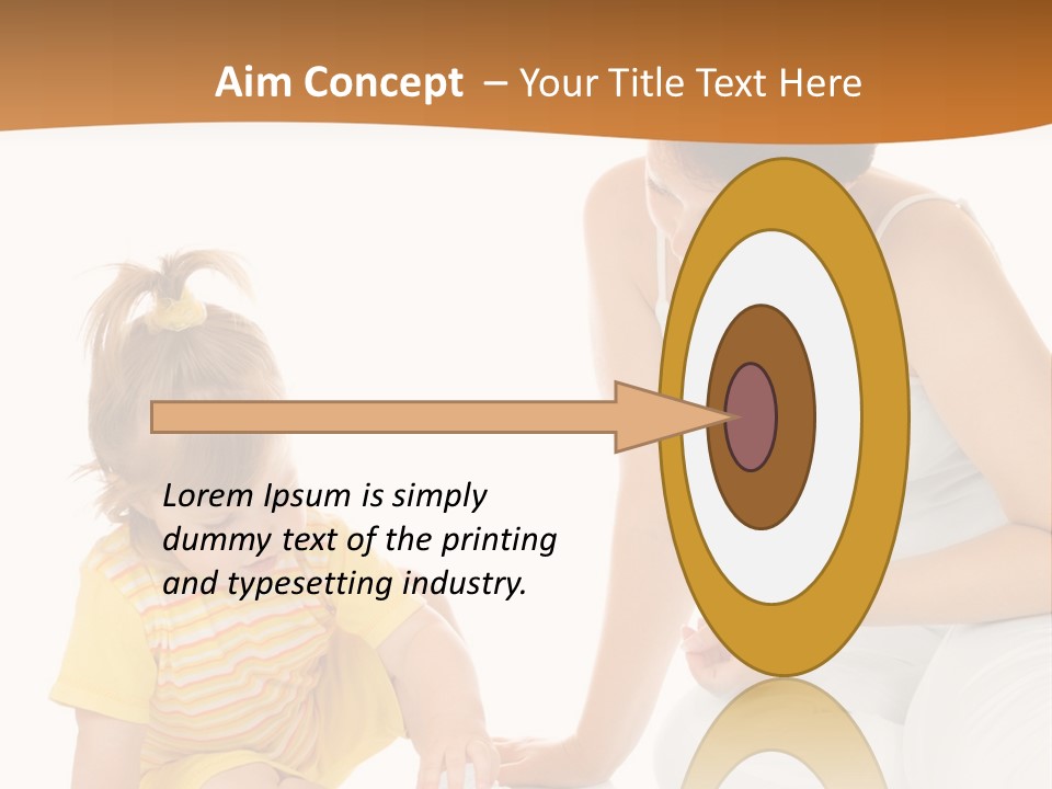 Male Clip Art Kid PowerPoint Template