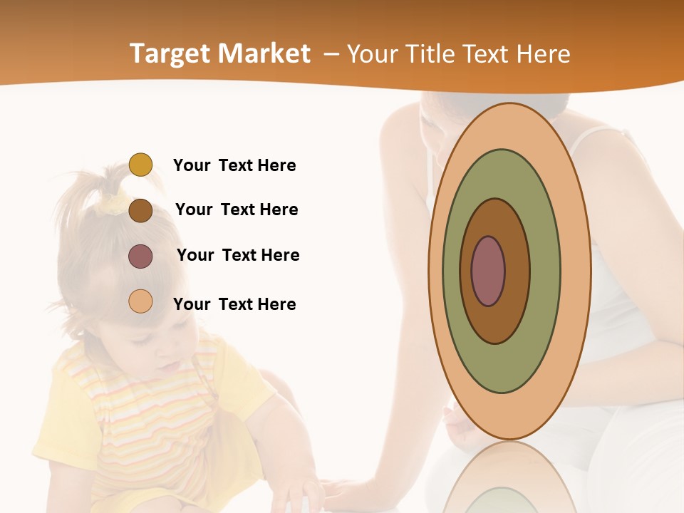 Male Clip Art Kid PowerPoint Template