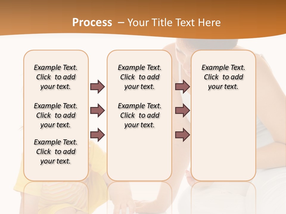 Male Clip Art Kid PowerPoint Template