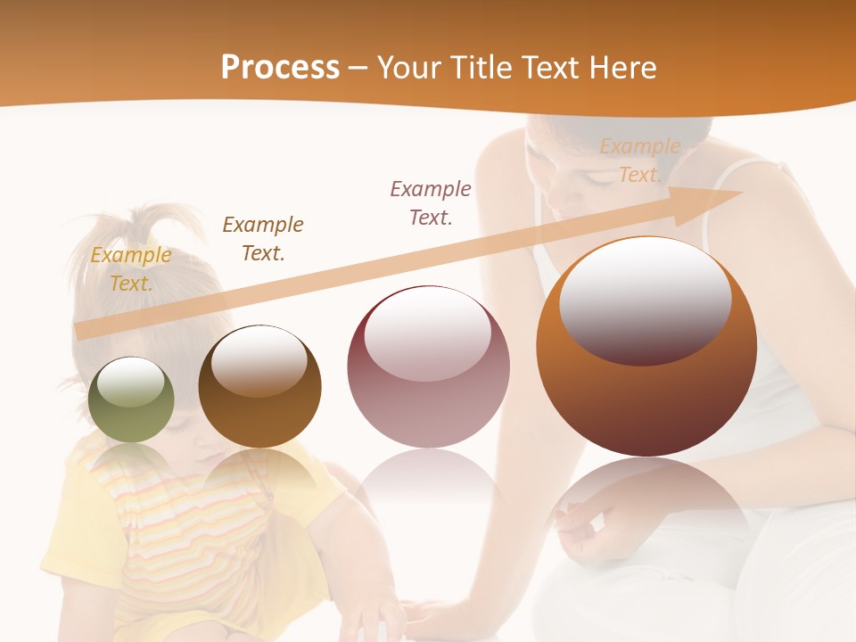 Male Clip Art Kid PowerPoint Template